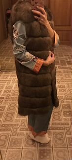 Жилетка из песца