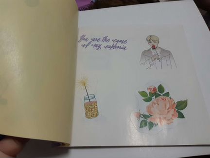 The Army of K-pop stickers-2 (стикеры с BTS)