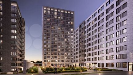 3-к апартаменты, 74.9 м², 1/12 эт.