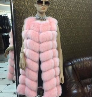 Жилетка из песца