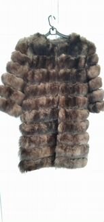Шуба лисья новая