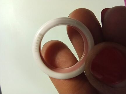 Кольца тройка розовые