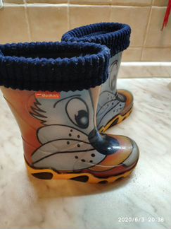 Сапоги детские резиновые demar 24/25