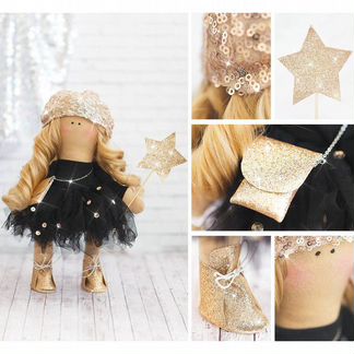 Наборы для шитья интерьерной куклы 30 см