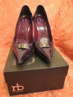 Туфли RoccoBarocco Италия баклажан