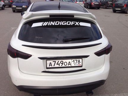 Тюнинг спойлер на багажник для Infiniti Fx37, fx50