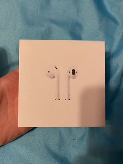 Беспроводные наушники apple airpods оригинал