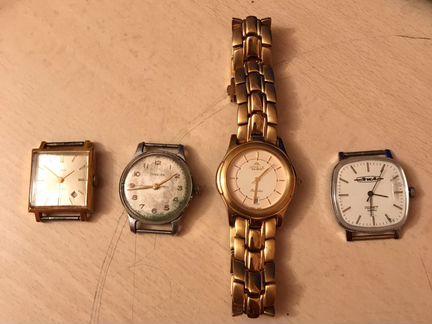 Часы механические и электронные