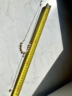 Колье с речным жемчугом