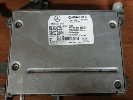 Блок управления телефоном Мерседес w221 w216