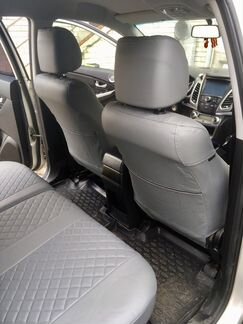 Модельные чехлы Тойота Прадо 150 из экокожи