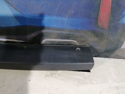 Renault Kangoo 2 2008-2020 накладка бампера задняя