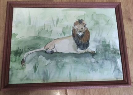 Картина акварелью