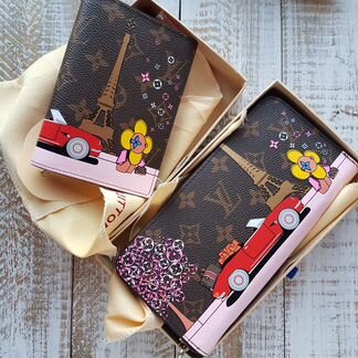 Новый женский кошелек из кожи Louis Vuitton Париж