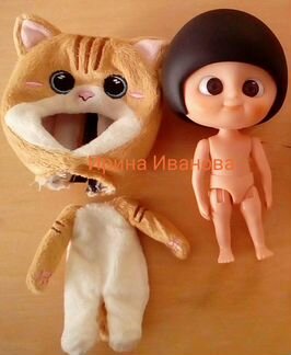 Кукла в костюмчике кота Jimusuhutu,Mui-chan, Ixdol