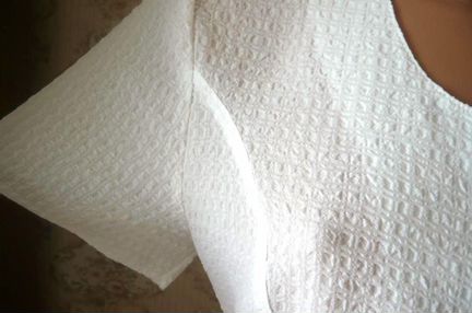 Блузка рубашка белая 44-46