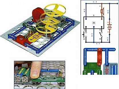 Электронный конструктор знаток 180 схем минск